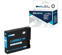 LCL Cartouche d'encre Compatible PGI-2500 PGI-2500XL PGI-2500XLC 9265B001 High Yield (1 Cyan) Remplacement pour Canon MAXIFY IB4000 iB4050 iB4100 iB4150 iB4155 MB5050 MB5100 MB5150 MB5155