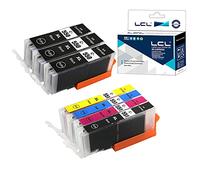 Cartouche d'encre Compatible PGI-550 PGI-550XL PGI-550XLBK CLI-551XLBK CLI-551XLC CLI-551XLM CLI-551XLY (3PGBK,1Noir,1Cyan,1Magenta,1Jaune)