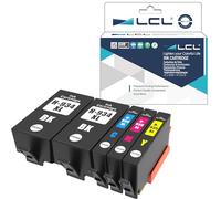 LCL Cartouche d'encre Compatible Remplacement pour HP 934 XL 935 XL 934XL 935XL pour Officejet Pro 6230 6830, Officejet 6820 (2Noir Cyan Magenta Jaune, 5-Pack)
