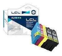 LCL Cartouche d'encre Compatible T1306 T1301 T1302 T1303 T1304 (2Noir 1Cyan 1Magenta 1Jaune) Remplacement pour Epson Stylus SX525WD/SX535WD/SX620FW/BX925FW Office B42WD/BX525WD/BX535WD/BX625FWD G
