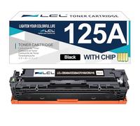 L B540A CE320A Noir Cartouche de Toner Remanufacturée pour HP 125A 128A | CB540A CE320A Remplacement pour HP Color LaserJet CP1215 CP1515n CP1518ni MFP CM1312 CM1312nfi Pro CM1415fnw CM1415fn,1pack