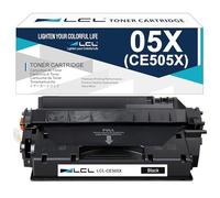 L E505X 6500pages Noir Cartouche de Toner Compatible pour HP 05X CE505X Remplacement pour HP LaserJet P2050 P2055 P2055d P2055dn P2055x Printers (1-Pack)