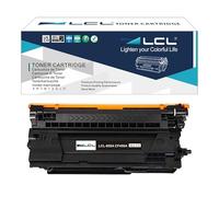 LCL CF450A Noir Cartouche de Toner Compatible pour HP 655A CF450A pour HP Color LaserJet Enterprise Flow MFP M681f M681z M682z Color LaserJet Enterprise M652dn M652n M653dh M653dn M653x MFP M681dh 1PK