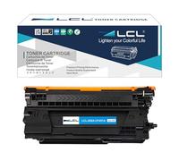 LCL CF451A Cyan Cartouche de Toner Compatible pour HP CF451A 655A pour HP Color LaserJet Enterprise Flow MFP M681f M681z M682z Color LaserJet Enterprise M652dn M652n M653dh M653dn M653x (1-Pack)