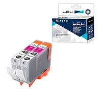 L LI42 Magenta Cartouche d'encre Compatible CLI42 CLI-42 CLI-42M Remplacement pour Canon PIXMA Pro-100/Pro-100S (2-Pack)