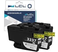 LCL Compatible Cartouche d'encre LC-3237 LC3237 XL LC3237XL LC-3237BK LC3237BK （2Noir） Remplacement pour Brother MFC-J5945DW MFC-J6945DW MFC-J6947DW HL-J6000DW HL-J6100DW