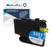 LCL Compatible Cartouche d'encre LC-3237 LC3237 XL LC3237XL LC-3237C LC3237C Remplacement pour Brother MFC-J5945DW MFC-J6945DW MFC-J6947DW HL-J6000DW HL-J6100DW (1 Cyan)