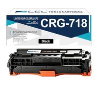 L RG 718 Noir Cartouche de Toner Compatible pour Canon 718 718BK | Remplacement pour Canon I-SENSYS LBP7200Cdn LBP7210Cdn LBP7660Cdn LBP7680Cx MF724Cdw MF728Cdw MF729Cx MF8330CDN MF8340Cdn