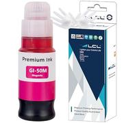 L I50 GI-50 Encre Compatible pour Canon 50 GI-50 GI50 Magenta Bouteille d'encre Compatible avec Canon Pixma GM2050 GM4050 G5050 G6050 G7050 (1-Pack)
