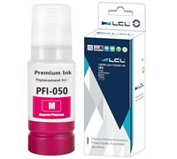 LCL Imprimante Bouteille d'encre Compatible PFI-050 PFI-050M Magenta 70ML