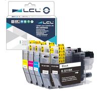 LCL LC3211 Cartouche d'encre Compatible LC-3211 LC3011 LC-3011 5-Pack | Remplacement pour Brother DCP-J770 DCP-J772DW DCP-J774DW MFC-J890DW MFC-J895 MFC-J497DW DCP-J572DW,2Noir Cyan Magenta Jaune