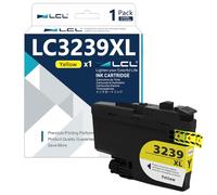 LCL LC3239XL Jaune Compatible Cartouche d'encre LC-3239 LC3239 XL | LC-3239XLY LC3239XLY remplacement pour Brother MFC-J5945DW MFC-J6945DW MFC-J6947DW HL-J6000DW HL-J6100DW,1-pack