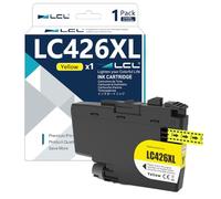 LCL LC426XL Jaune 5000pages Cartouche d'encre Compatible LC-426 LC426 XL | LC-426XLY LC426XLY Remplacement pour Brother MFC-J4335DW MFC-J4340DW MFC-J4535DW MFC-J4540DW MFC-J4540DWXL,1-pack