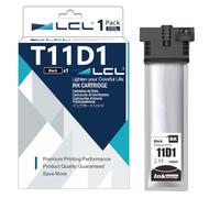 LCL T11D1 Noir Cartouche d'encre Compatible pour Epson T11D T11D1 T11D2