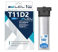 LCL T11D2 Cyan Cartouche d'encre Compatible pour Epson T11D T11D1 T11D2 | Compatible avec Epson Workforce Pro WF-C5390DW WF-C5890DWF WF-C5390DN WF-C5390DW BAM