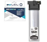 LCL T9441 Noir Haut rendement Cartouche d'encre Compatible pour Epson T9441 pour Epson Workforce Pro WF-C5210 WF-C5210DW WF-C5290 WF-C5290DW WF-C5710 WF-C5710DWF WF-C5790 WF-C5790DWF (1-Pack)