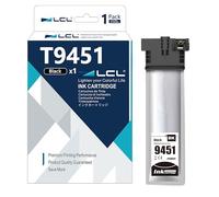 LCL T9451 Noir 90ML Cartouche d'encre Compatible pour Epson T9451 T9441 | Remplacement pour Epson Workforce Pro WF-C5210 WF-C5210DW WF-C5290 WF-C5290DW WF-C5710 WF-C5710DWF WF-C5790 WF-C5790DWF,1Pack
