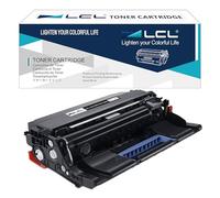 LCL Tambour Compatible 724-10491 724-10492 KVK63 (1 Noir) Remplacement pour Dell B2360d B2360dn B3460dn B3465dn B3465dnf S2830dn S2830