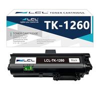 LCL TK-1260 Noir Cartouche de Toner Compatible pour Kyocera TK1260 TK-1260 Remplacement pour Kyocera Ecosys PA4000x PA4000wx PA4000x Plus PA4000wx Plus (1-Pack)