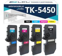 LCL TK5450 Lot de 4 Toners Compatible pour Kyocera TK-5450 TK5450