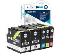 Lcl(tm) 932xl 933xl (5-pack 2noir Cyan Magenta Jaune) Cartouche D'encre Compatible Pour Hp Officejet 6100 6600 6700 7110 7610 7612 7510 7512 G