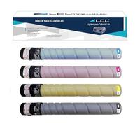 LCL TN321 Cartouche de Toner Compatible pour Konica TN321 TN-321K TN321K TN321C TN321M TN321Y Compatible pour Konica Minolta BizHub C224 C224e C284 C284e C364 (Noir Cyan Magenta Jaune,4-Pack)