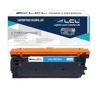 LCL W2121A Cyan Cartouche de Toner Compatible pour HP 212A W2121A Remplacement pour HP Color Laserjet Enterprise M554 M554dn M555dn M555x MFP M578 M578f M578dn M578c M578z Imprimante (1-Pack)
