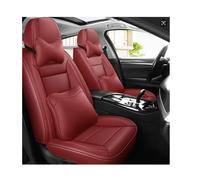 LCLCDZ Housses de siège de voiture universelles pour Nissan Wingroad Y10 Y11 Y12/Xterra/X-Trail T30 T31 T32 Accessoires de voiture Rouge
