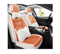 LCLCDZ Housses de siège de voiture universelles pour Toyota Matrix 2003-2013, Prius Plug-in 2012-2015, Venza 2009-2021, RAV4 2001-2021, accessoires de voiture, orange