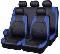 LCLCDZ Lot de housses de siège de voiture universelles pour Alfa Romeo Giulia Giulietta Mito Stelvio Accessoires de voiture Bleu