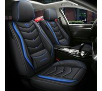 LCLCDZ Lot de housses de siège de voiture universelles pour BMW Série 1 F20 F21 F20 Tuning F20 Lci F21 Sport E81 120 120D Accessoires de voiture Bleu