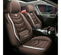 LCLCDZ Lot de housses de siège de voiture universelles pour Lotus Sprint 220/Type 49 99T/Emira/Exige Sprint/Omega Accessoires de voiture, marron