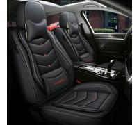 LCLCDZ Lot de housses de siège de voiture universelles pour MBZ CLA 200 CLA 260 CLA 180 CLA 220 CLA 250 CLA 220d Accessoires de voiture Noir luxe