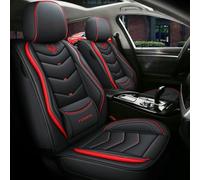 LCLCDZ Lot de housses de siège de voiture universelles pour Mercedes Benz GL G ML R SLC SLK SL S V Clase Viano Vito Noir Rouge