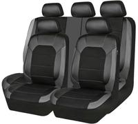 LCLCDZ Lot de housses de siège de voiture universelles pour Toyota Land Cruiser Prado 90 120 150 155 Accessoires de voiture Gris