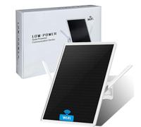 LCLCTEK® Repeteur WiFi Solaire Batterie Exterieur sans Fil, Puissant Amplificateur WiFi Couvre100-mètres, Outdoor répéteur WiFi Extender 2.4Ghz 300Mbps, Idéal pour Les Grands Espaces éloignés (16in)