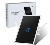LCLCTEK® Routeur 4G LTE Solaire Extérieure sans Fil, Box 4G avec Carte SIM, Borne WiFi Antenne 4G CLE 150Mpbs,Lancer 2.4GHz Wi-FI 150Mpbs,2 Antennes Externe,Modem Carte SIM pour Tout Opérateur (17in)