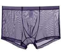 lclvld Boxer Sexy pour Hommes Pantalons Transparents Transparents sous-v괥ments Lingerie Sexy sous-v괥ments Transparents,Mauve,M