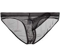 lclvld Hommes Slips sous-vêtements Maille Transparente Voir à Travers Les Slips Sexy érotique Hommes sous-vêtements éléphant Renflement sous-vêtements