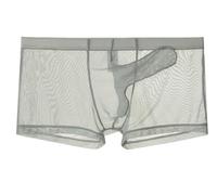 lclvld Shorts pour Hommes Shorts Boxer Sexy sous - vêtements Transparents Tulle Respirant Shorts éléphant Sexy pour Hommes