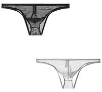 lclvld Slips pour Hommes Slips érotiques Transparents Slips Taille Basse Slips sous-vêtements Sexy Respirants Jockstrap