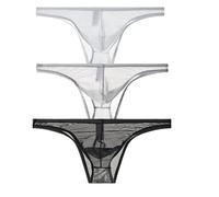 lclvld Slips pour Hommes Slips érotiques Transparents Slips Taille Basse Slips sous-vêtements Sexy Respirants Jockstrap