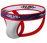 lclvld String Sexy pour Hommes sous-vêtements de Sport Respirant Cordons Jockstrap Strings Slips pour Sports et Loisirs,Blanc,M