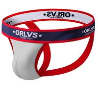 lclvld String Sexy pour Hommes sous-vêtements de Sport Respirant Cordons Jockstrap Strings Slips pour Sports et Loisirs,Blanc,S