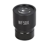 LCLXSH Consommables de Laboratoire Oculaires au Microscope Wf20x 30x 40x 50x Lentille Microscope Biologique Interface de lentille à Angle de 23,2 mm Adaptateur d'objectif (Color : WF50X)