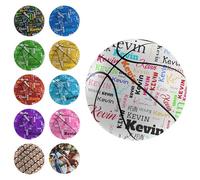 LCMAIT Ballon de Basket Personnalisé avec Nom, Souvenirs Personnalisés de Terrain de Basket, pour Fils, Fille, Petit Ami, Papa, Entraîneur pour Anniversaire et Remise des Diplômes S-XL