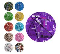 LCMAIT Ballon de Basket Personnalisé avec Nom, Souvenirs Personnalisés de Terrain de Basket, pour Fils, Fille, Petit Ami, Papa, Entraîneur pour Anniversaire et Remise des Diplômes S-XL