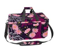 lcndlsoe Grand sac de sport 30 L pour voyage, entraînement, fitness et sport - Tour Eiffel Paris, multicolore 1, 25x48x26cm/9.84x18.9x10.24in, Organiseur de sac
