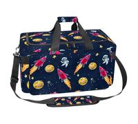 lcndlsoe Grand sac de sport 30 L pour voyage, entraînement, fitness et sport - Tour Eiffel Paris, Multicolore 14., 25x48x26cm/9.84x18.9x10.24in, Organiseur de sac