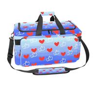 lcndlsoe Grand sac de sport 30 L pour voyage, entraînement, fitness et sport - Tour Eiffel Paris, Multicolore 11., 25x48x26cm/9.84x18.9x10.24in, Organiseur de sac